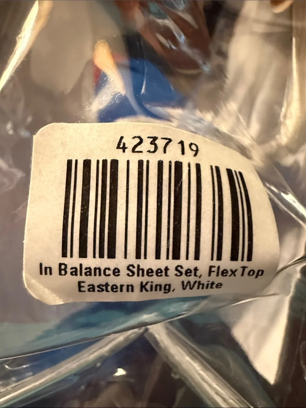 King Size In Balance Sheet Set,  Missing Fitted Sheet - White